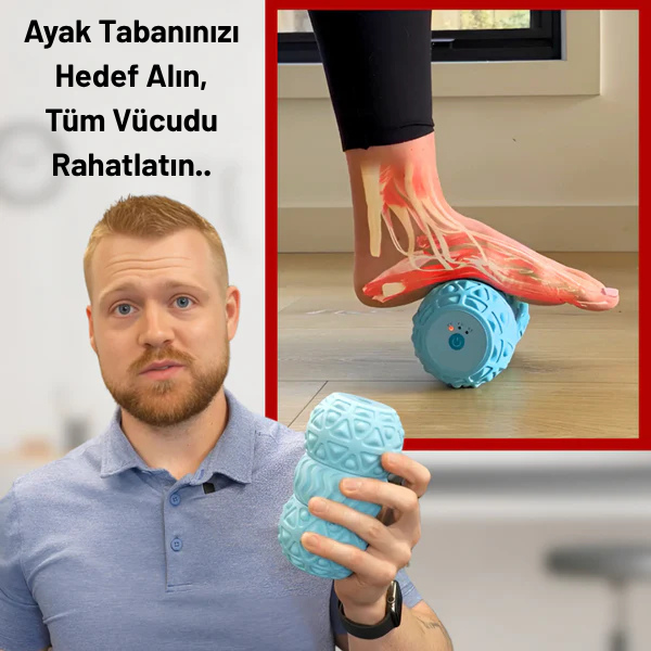 Titreşimli Masaj Silindiri