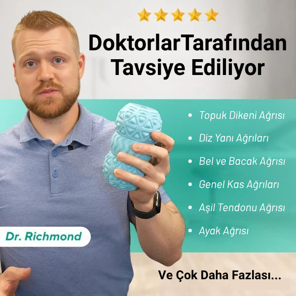 Titreşimli Masaj Silindiri
