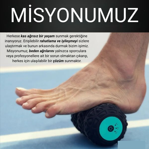 Titreşimli Masaj Silindiri